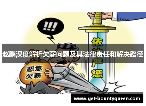 赵鹏深度解析欠薪问题及其法律责任和解决路径