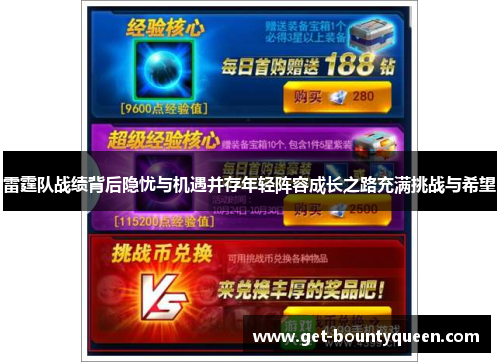雷霆队战绩背后隐忧与机遇并存年轻阵容成长之路充满挑战与希望 雷霆队战绩背后隐忧与机遇并存年轻阵容成长之路充满挑战与希望